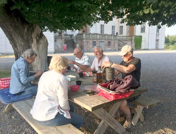 Brnadott Birka Bullar En kulturhistorisk sgling i Mälarn Torsdagskväll 7/6 2018 samlads alla två dltagar i försommarns lilla Mälarskadr på bryggan i Rosrsbrg.