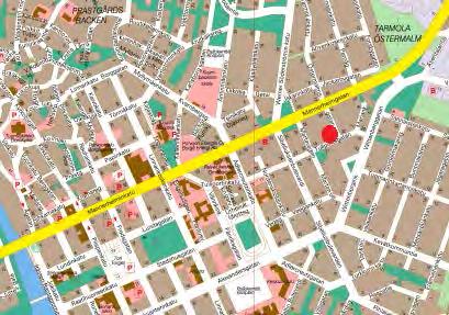 Bakgrunden till projektet DETALJPLAN OCH ÄNDRING AV DETALJPLAN Området ligger i korsningen av Tullportsgatan och Östermalmsgatan, i Tarmolankiila mellan centrum och Östermalm.