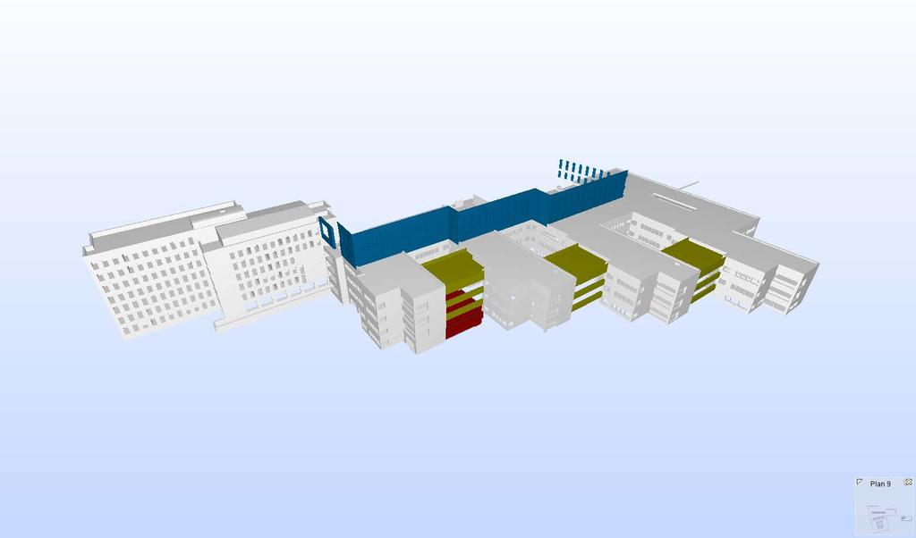 Stomresning tillbyggnader Stommontage påbyggnad plan 5-6