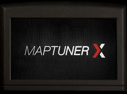 Buff med MaptunerX-logotyp som kan användas som