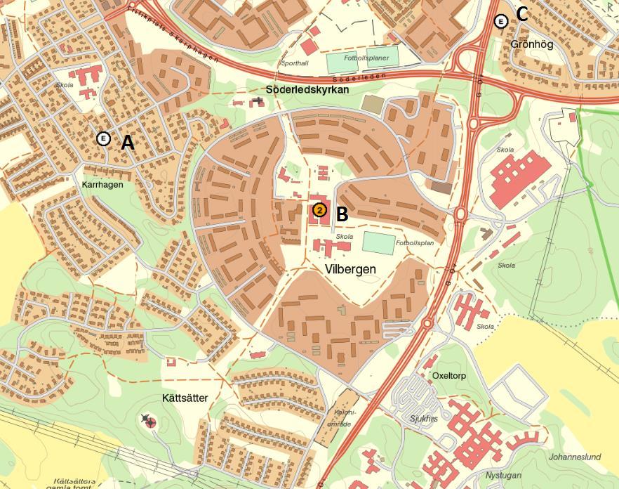 PM Figur 3.4. Karta över potentiellt förorenade områden (hämtad från Länsstyrelsens WebbGIS, Östgötakartan) 4 Underlag för PM Underlag utgörs av: 1.