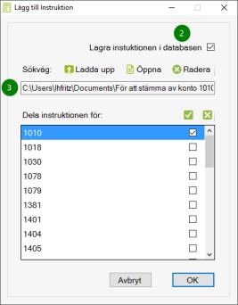 Innehåller i fileterrutan (8) gör det möjligt för användarna att filtrera i Att göra - Flik vilket kan vara bekvämt om man har många olika typer av konton att stämma av.