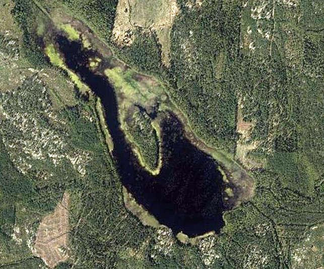 Bild 2. Flygbild av Storträsket år 2012.