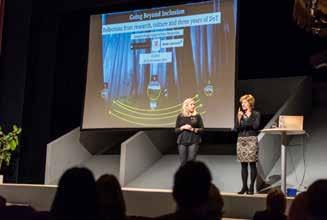 Foto: Daniel Andersson Foto: Daniel Andersson ICS2015 Nya kulturella rum, 18-21 november Konferensen ICS2015 samlade forskare och konstnärer från flera länder under fyra intensiva dagar.