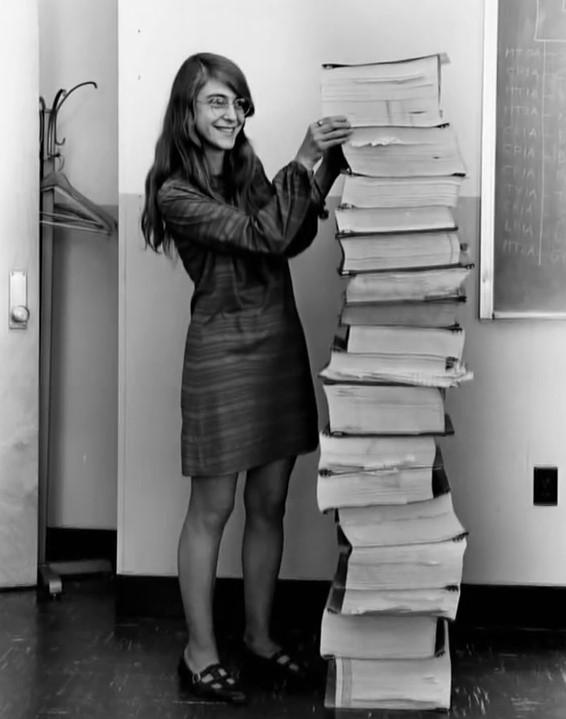 Mjukvara blev en nödvändighet Margaret Hamilton kan anses som skaparen av området Software Engineering.