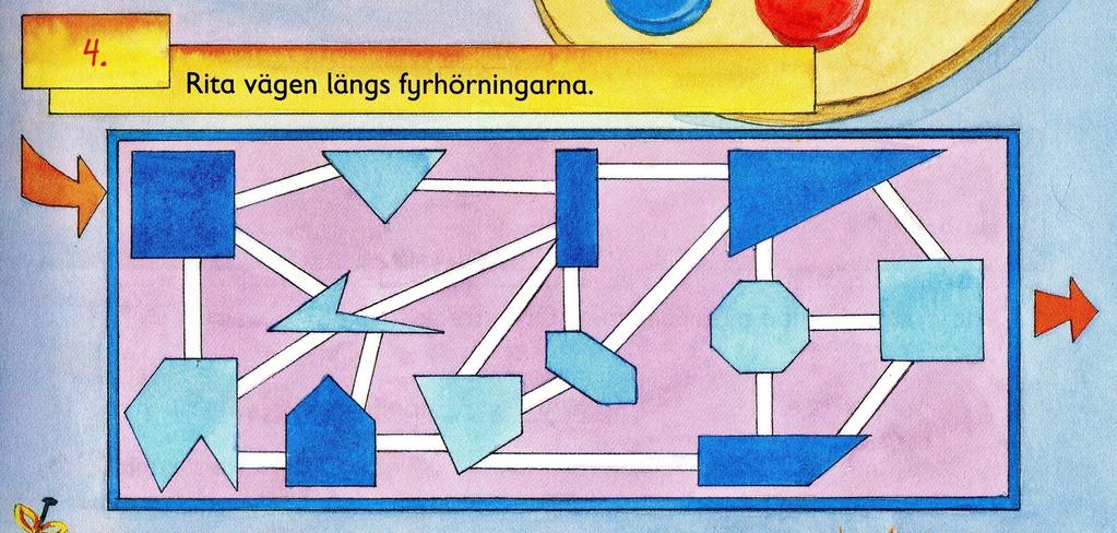 11 Figur 5. Ett exempel på en uppgift som klassificeras som van Hiele nivå 1: Igenkänning genom visualisering. Illustration är hämtad ur Matte Eldorado 1B (Olsson & Forsbäck, 20