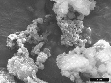PSD results from the second synthesis Powder D10