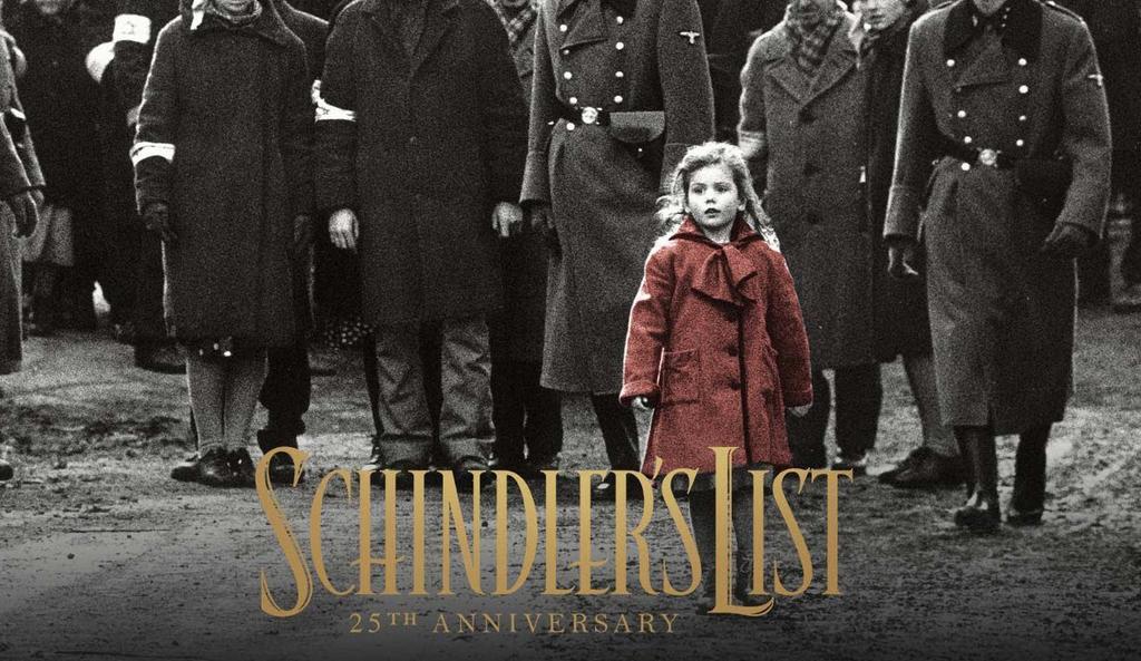 Årskurs 9 Skolbio: Schindlers list Under andra världskriget driver den tyske affärsmannen Oskar Schindler en fabrik i det ockuperade Polen med judiska arbetare från Krakows getto.