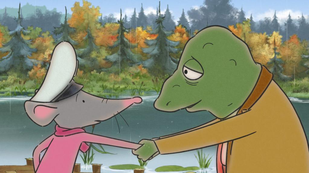 FÖRSKOLEKLASS Skolbio: Gordon och Paddy Komissarie Gordon tar upp jakten på skogens nöttjuv Filmen utspelar sig i den stora skogen och handlar om Paddy, en ung mus, som till en början inte ens har
