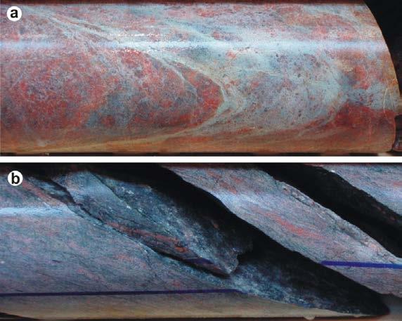 RU1a (0.00 112.02 m) Äspö diorite (501037) dominates with minor occurrences of fine-grained granite (511058). One occurrence of Ävrö granodiorite (501056) at 25.00 28.05 m. Confidence level = 3.
