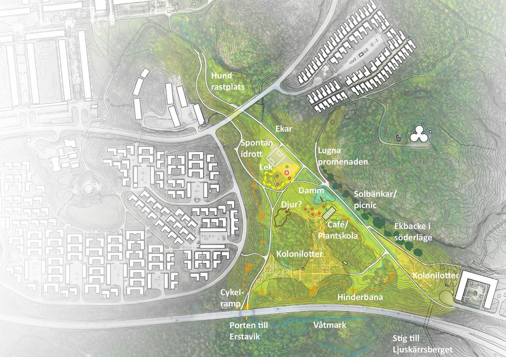 Vision för Gröna dalen är ett diskussionsunderlag och visionsdokument framtaget av: Måns Tham, arkitekt SAR/MSA, uppvuxen i Saltsjöbaden och Fisksätra, adjunkt och lärare i stadsplanering på KTH