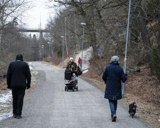 sig mellan Saltsjöbaden och Fisksätra och ut i Erstavik.
