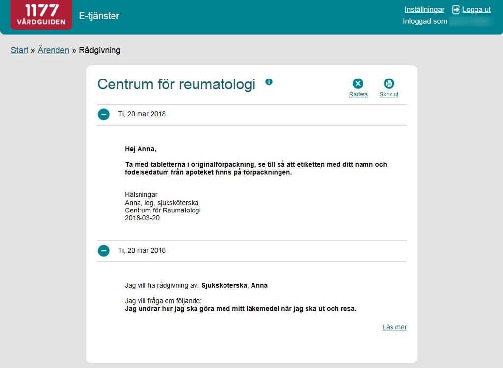 Ett exempel på
