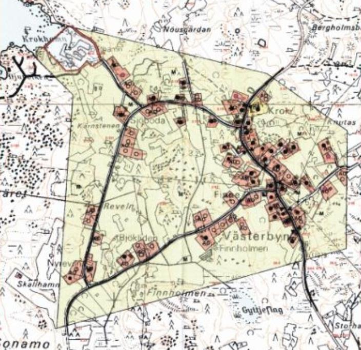 16 3.2.1.3 Generalplan Larsmo har inte låtit uppgöra generalplan över hela kommunen. 3.2.1.3.1 Delgeneralplan För området har tidigare uppgjorts delgeneralplan.