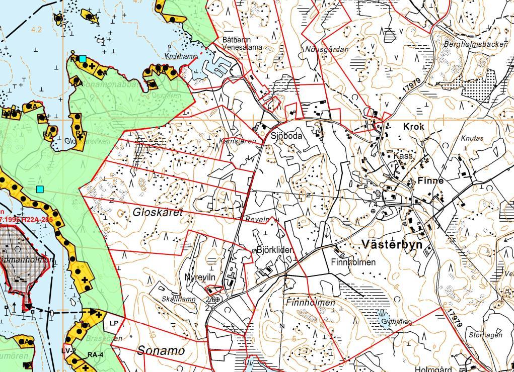 18 Bild 16. Utdrag ur stranddelgeneralplanen. 3.2.1.4 Detaljplan Området är inte planlagt på detaljplanenivå.
