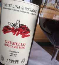 ..650 kr Pio Cesare - Piemonte 2014 rosso di valtellina Chiavennasca (Nebbiolo)...500 kr AR.PE.PE - Sasella-Grumello - Valtellina 2011 rocca de piro riserva Chiavennasca (Nebbiolo)...650 kr AR.PE.PE - Grumello - Valtellina 2007 buon consiglio riserva Chiavennasca (Nebbiolo).