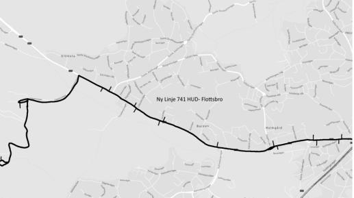 31(143 Linje 726 Fridhemsplan Tumba station Linjen övervägs få en till avgång från Huddinge sjukhus ca kl 15.40 vardagar i riktning mot Fridhemsplan.