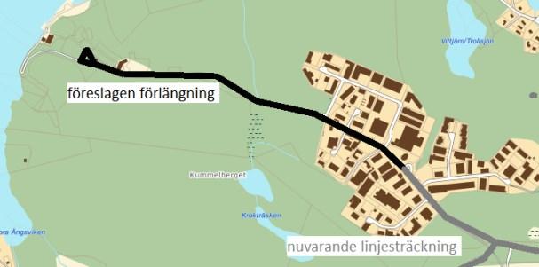 47(143 Trafikförvaltningen överväger att öka minimiutbudet på helger hela året för att möta efterfrågan. Linjen föreslås få ett minimiutbud med minst 30-minuterstrafik från ca kl 06.