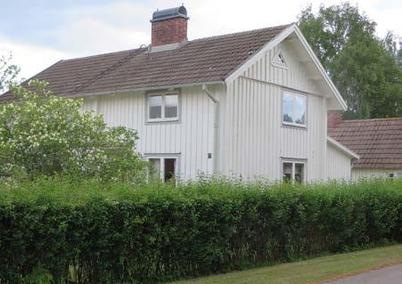 bostadshus finns kvar utmed