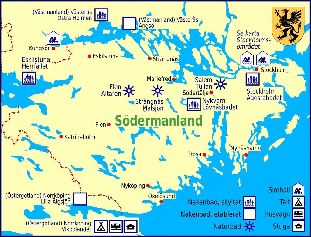 Södermanland Södermanland Södermanland utgör Svearikets huvudbygder söder om Mälaren.