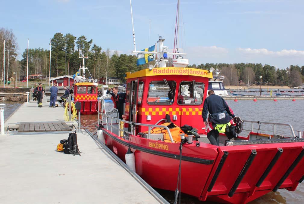 Kommunalförbundet Räddningstjänsten Enköping-Håbo Sammanfattning För året visar räddningstjänsten ett positivt resultat på 900 000 kronor.