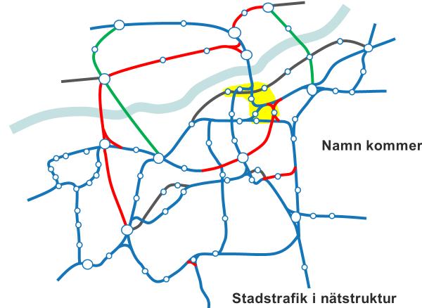 Spårvägsnät Wiselgrensp Backaplan