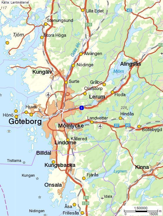 KARTA DIREKT Alla områden; Fastighet; 1:500000; fastighet:text,fastighet:granser; A4; Portrait Källa: Lantmäteriet;