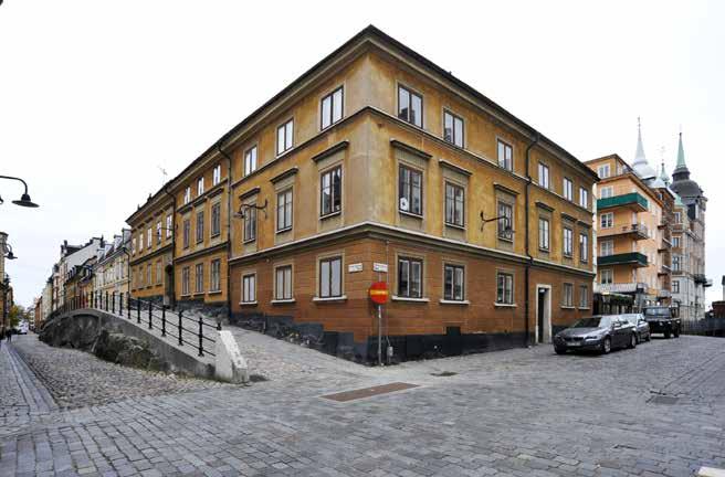 FASTIGHETEN UGGLAN STÖRRE 9, UPPFÖRD I ETAPPER UNDER 1700-TALET OCH 1876. FOTO: J.
