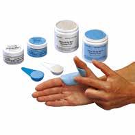 Elastomer Putty Mix 50/50 Erbjuder den senaste tekniken inom ärrvävnadsbehandling. Blanda lika delar av blå Putty bas och vit Putty katalysator.
