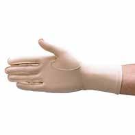 Ödemhandske Smidig och bekväm handske som ger lätt kompression för att minska ödem. Tillverkad i lycra och spandex.