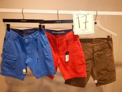 00 kr exkl moms Stl XS; 3st shorts (Sail