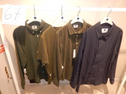 00 kr exkl moms Stl XXL; 2st skjortor samt