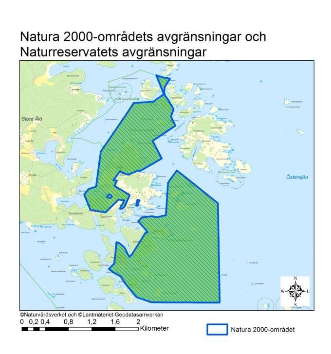 Natura 2000-område Natura 2000-kod Diarienummer Sida 33 av 42 Natura