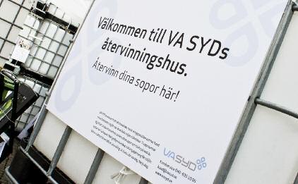 20 VA SYD ÅRSREDOVISNING 2011 va syd kunskapsspridaren Ett hållbart samhälle bygger på att vi ser helheten och agerar tillsammans för miljön och samhällets bästa.