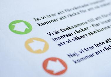 Målstyrnings - processen har vässats för att ge tydliga mätbara mål och därmed bättre resultat. Organisationen har utvecklats och miljöprofilen förtydligats.
