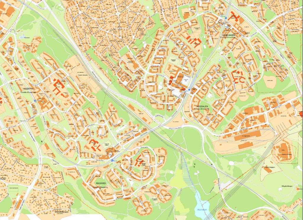 SID 3 (9) Högdalens centrum har idag ett behov av en översyn för att kunna ta ställning till vilka förändringar som behövs för att utvecklas på ett riktigt sätt inför en vitalisering.