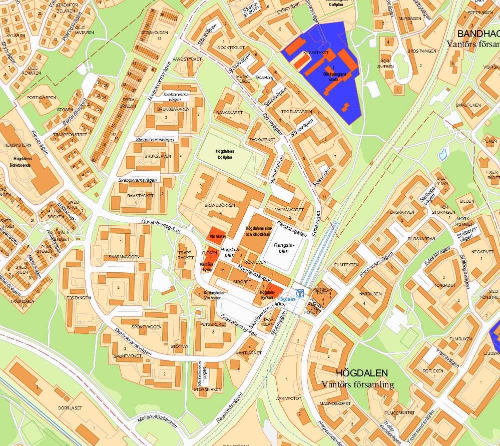 balans mellan stadsmässig täthet och öppenhet.