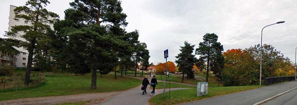 SID 8 (9) Parkrummet mellan Högdalens kvartersgård och Högdalens bollplan, väster om centrum. Gång och cykelstråk Högdalen har ett välutvecklat system med gång och cykelvägar.