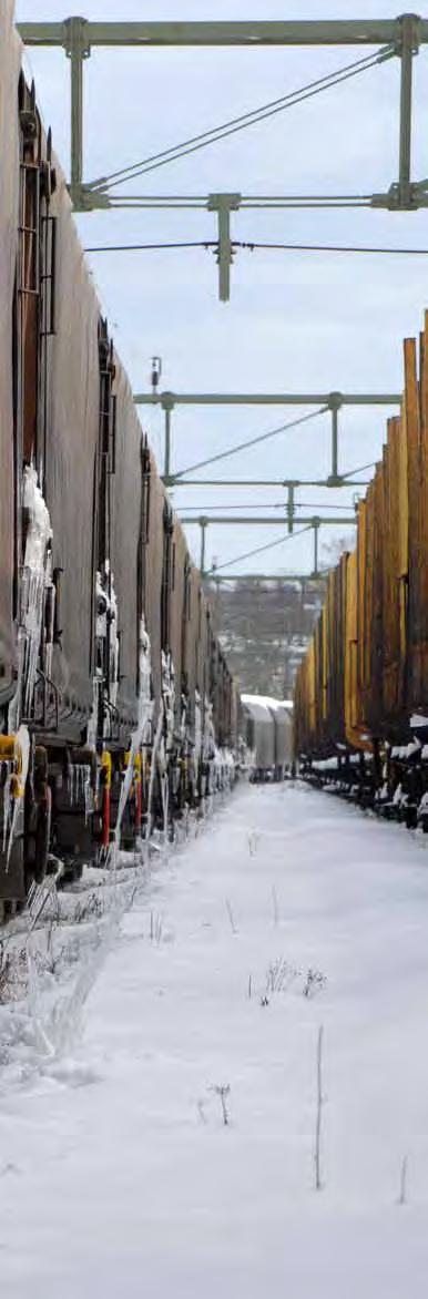 Spårkapacitet för långtidsuppställning, avsnitt 5.3.7.2 På spår med en lägre underhållsnivå och som normalt inte är i bruk, finns det möjlighet till uppställning av fordon under längre tid.