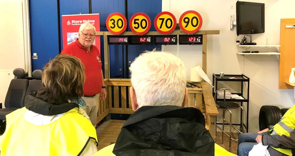 ÄLDRE I TRAFIKEN Äldrerådet Äldrerådets medlemmar har under året bland annat hjälpt oss med att föra ut information om vikten av reflexer, halkskydd och cykelhjälmsanvändning inom sina respektive