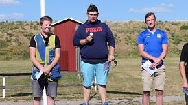 SM nationell skeet sköts i Oppunda med 90 startande. Svensk mästare blev Fredrik Larsson på nytt svenskt rekord.