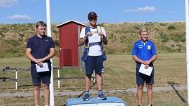 Juniorvärldscupen i Suhl, Tyskland. Här ställde vi upp med fem skeetskyttar.