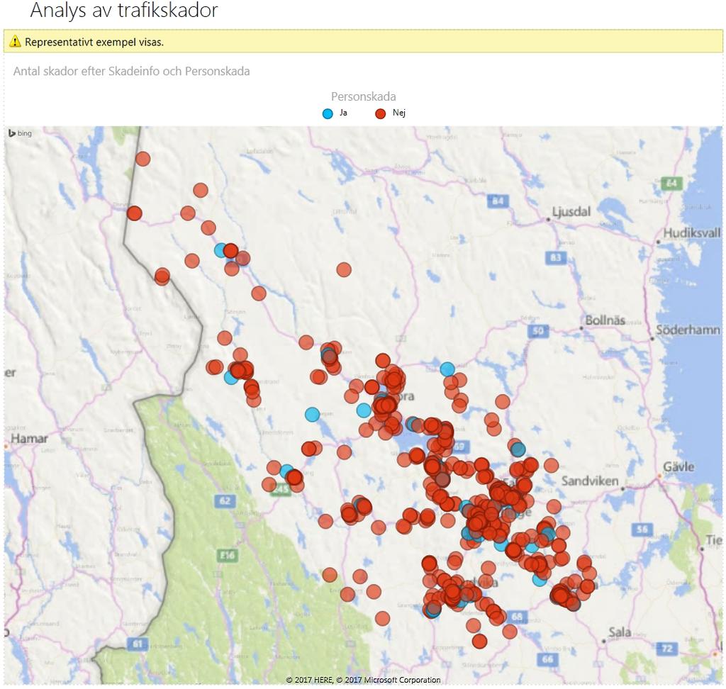 Skada På Karta - Dalarnas län 15 589