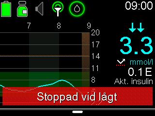 Alternativ > SmartGuard > Snooze Skärmen Snooze visas. 2. Välj Låg snooze och ange en tid mellan 5 minuter och 1 timme.
