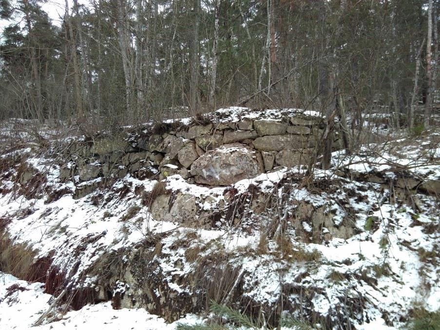 Figur 19 Husgrund efter
