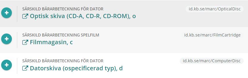 Version 1.6.0 (2019-03-02) Version 1.6.0 innehåller ny funktionalitet och buggrättningar. Sökfunktion och träfflistor är vidareutvecklade. Ny funktion Berika från annan post/annat id.