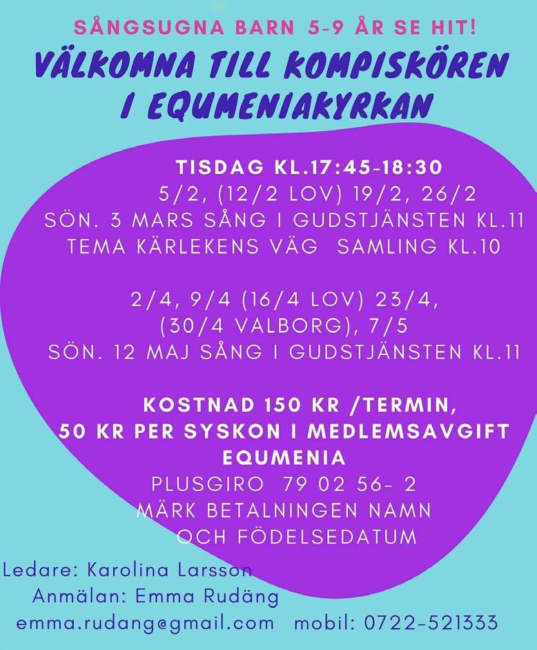 några och hjälps åt i samband med måltiderna.