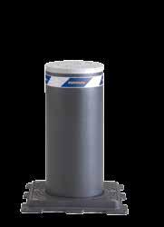 Fasta pollare CF Med bottenplatta F SECURITY F 220 600 CF / F 220 800 CF F 275 600 CF / F 275 800 CF Harmoniskt utseende i kombination med automatiska och halvautomatiska pollare genom bottenplatta