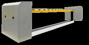 Lift barriers För att säkra upp till 10 m breda genomfarter HIGH SECURITY Lift barrier H För höga användningsfrekvenser (cirka 2000 rörelser/dag) Integrerad hydraulisk drivenhet Montering med litet