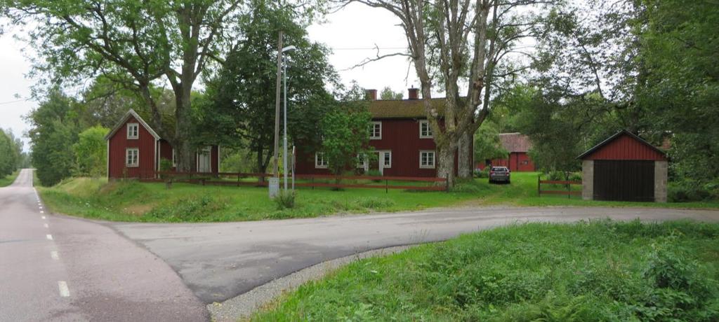 En av de utskiftade gårdarna (Plaggebo 1:7) precis